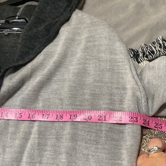 BNCI | By Blanc Noir | Hooded | Long | Sweater | Cardigan | Size: L - Picture 12 of 16